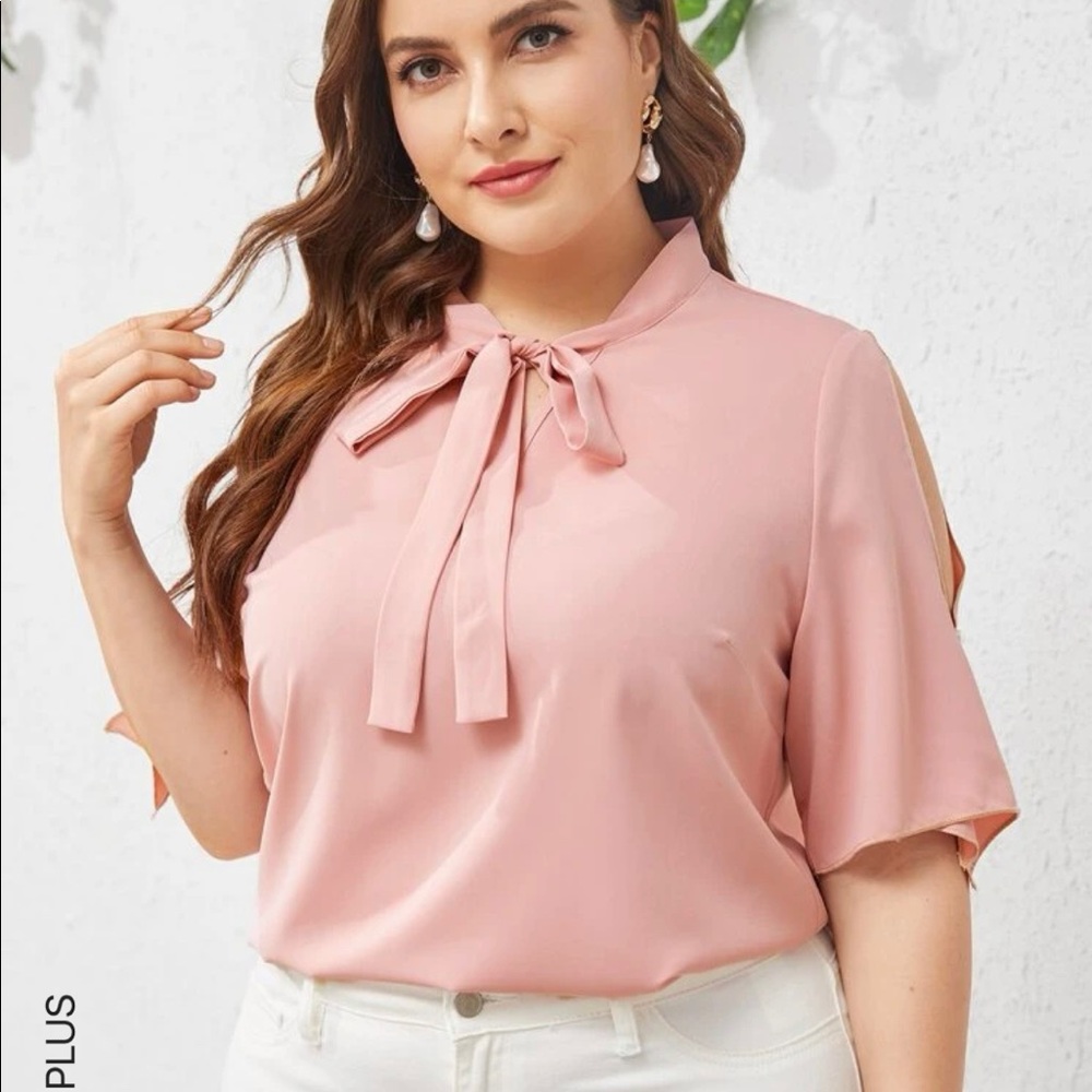 Pink blouse